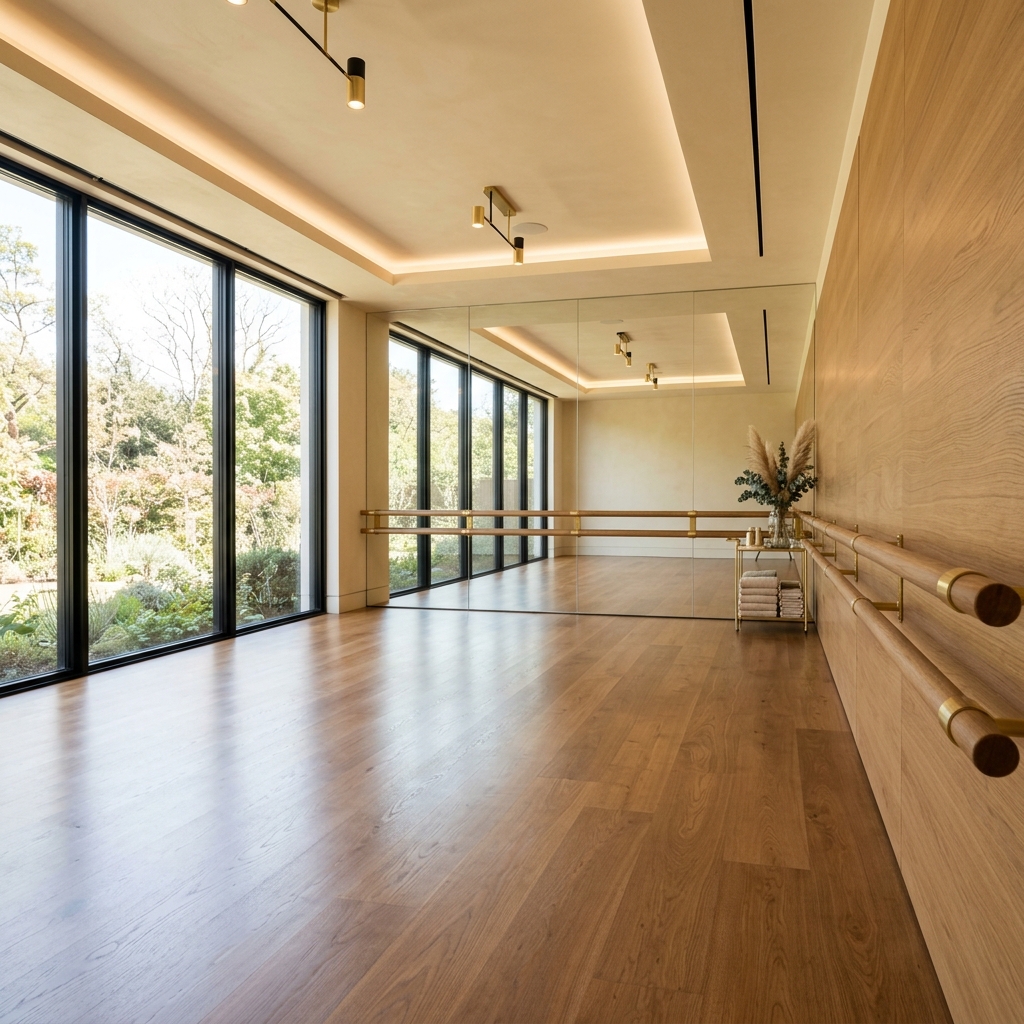 Inside the BLISS dance studio